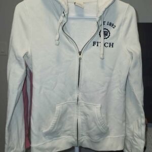 Abercrombie & Fitch Cream Hoodie